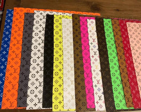 Louis Vuitton Designer Classic Leather - 14 Color - Louis vuitton  leather by the yard